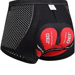 hasthip HASTHIP® XL Sillicone and Foam Padded Bike Shorts with 3D Gel Padded, Anti-Slip Leg Grips and Sweat Resistant for Men & Women Cycling-picture-2