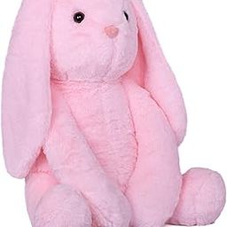 Mirada Cute Pink Bunny Soft Toy for Girls/Kids | Huggable Rabbit with Long Ears | Soft Stuffed Plush Animal | - 35cm-6