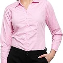Women Full Sleeve Stylish Western Official Formal Shirts for Women Regular fit Shirts for Women-image-44