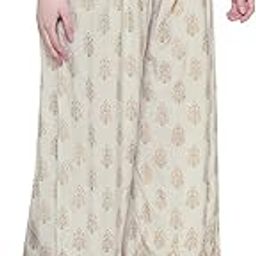 pinovo Women's Premium Rayon Full Booty Print Palazzo-picture-30