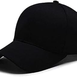 Stylish Black Summer Cap for Men Stay Cool and Trendy | Black Summer Cap for Men | Stylish Men's caps | Black Baseball caps for Men | Men's Headwear |-image-52