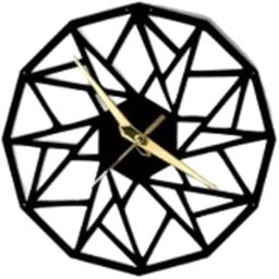 INCH BYI INCH Metal Wall Clock – Mild Steel Decorative Wall Unit | Rust-Resistant & Fade-Proof | Sleek Powder-Coated Finish | Stylish Home & Office Wall Decor (Aura)-image-95