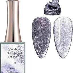 CANNI 16ml Gel Large Bottle Sparkle Diamond Cat Eye Series Gel nail polish shining color gel Soak off Varnish Need UV Light to Cure the VU Gel Polish C129-image-67