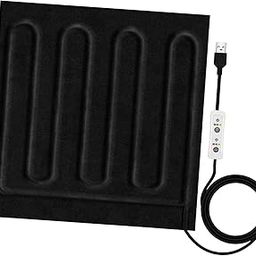 UJEAVETTE Heated Mat Electric Warm Mat USB Heating Pad Electric Heater for Sofa Timing-image-64