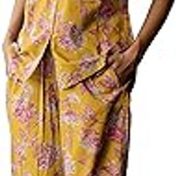 Cotton Women's Relax Fit Cotton Jaipuri Floral Printed Night Wear 2 Piece Pajama Set with Plazzo-image-96