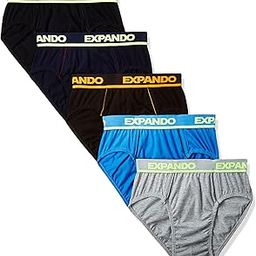 Men's Cotton Brief (Pack of 5)(8903978457208_FL EXPANDO_95_Navy, Sky, Coffee, Black, Grey Melange_XL)(Colors and Prints May Vary)-picture-20