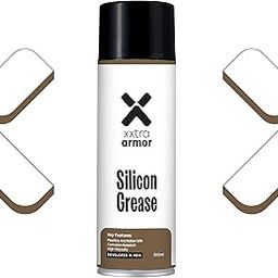 Xxtra Armor Silicone Spray (500mL) - Multi Purpose Lubricant for Car Rubber, Window Channels & Bike Maintenance | Restores & Protects Plastic, Vinyl & Metal | Professional Silicon Spray-image-55