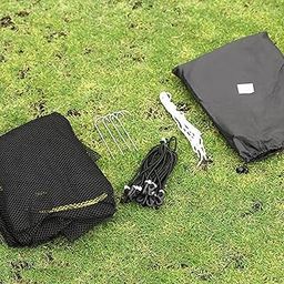 Soccer Goal Training Target Kids Toss Thrower Yard Football Throwing Net H 1.8m Top L 1.85m-image-15