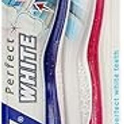 TRISA 8 Years And Above Perfect White Medium Manual Toothbrush (Pack Of 2) (Assorted Color)-image-68