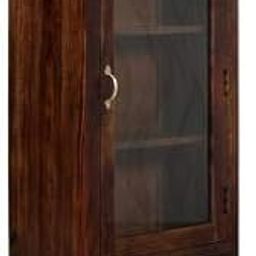PIPERCRAFTS Book Shelf Wooden Display Shelf and Bookcase Finish Color - Provincial Teak Finish-19