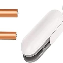 (Pack of 1 with Cell) Portable Heat Sealer Mini Sealing Machine for Food Storage Vacuum Bag, Chip, Plastic, Snack Bags, Package Home Closer Storage Tool(Multi-White)-picture-15