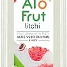 Alo frut Litchi Fruit Drink with Tasty Aloevera Chunks & Juice | Goodness of Fruits and Aloevera | Ready-to-Serve Fruit - 150ml (Pack of 45)-image-6