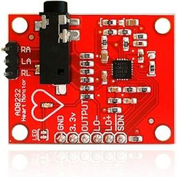 3NH® AD8232 Heart Rate Sensor Module ECG Kit Pulse Accessory Portable Single Lead-picture-16