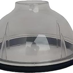 Mixer Jar Small Dome Lid suitable for Philips Mixer Grinders (Polycarbonate, Transparent) (11cm)-picture-28
