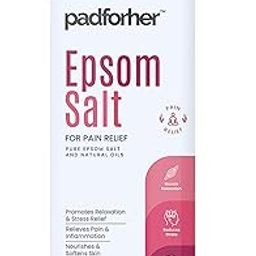 Pain Relief Epsom Bath Salt 250g | For Foot Soak, Muscle Pain & Stress Relief | Refreshing Bath Soak & Body Scrub for Soft & Hydrated Skin-image-44
