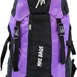 65 Litre Rucksack travel bag for men tourist bags for travel backpack for hiking trekking Bag for men camping - Purple-image-60