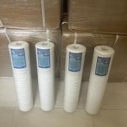 5 Micron 20" x 4.5" String Wound Jumbo Whole House Water Filter Replacement Cartridge Universal Sediment Filters, Universal Replacement for Most 20 inch RO Unit - Pack of 4-image-70