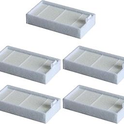 ATORSE® 5 Pieces Reusable Vacuum Filters for 16192 18500 Robot Vacuum Cleaner Accs-23