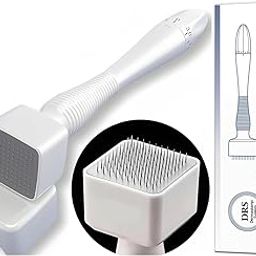 Derma stamp for Hair regrowth, 0-3mm Titanium Micro needle, Facial Derma Roller with microneedling Kit for Face Skin acne Repair, Reusable derma pen-image-29