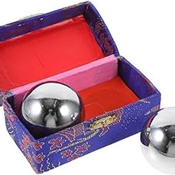 SAFIGLE 2pcs Hand Massage for Elderly Portable Massage for Hand Exercise Relief Smooth Polished Design for Comfortable Use-image-0