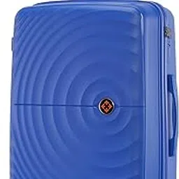 nasher miles Polypropylene Spinner Seattle Hard-Sided Check-in Luggage 24 inch | 65cm | 8 Wheels Medium Trolley Bag for Travel | Suitcase (Dark Blue)-picture-26