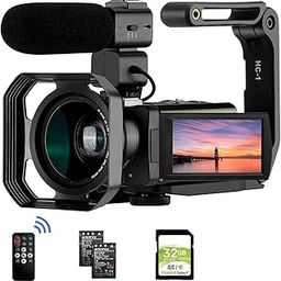 ORDRO 4K Video Camera Camcorder, AX65 4K Ultra HD Camera w/12x Optical Zoom 100x Intelligent Zoom for Vlogging, WiFi UHD Camcorder 3.5" IPS Touch Screen w/Mic Wide Angle Lens-image-32
