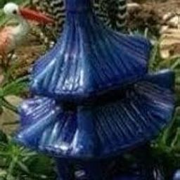 Bloom Bagicha Ceramic Blue Pagoda- for Tray Gardening/Terrariums/Landscaping/Craft Model Work/Bonsai Decoration-image-74