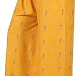Women/Girls Regular Fit Flared Wide Leg Non-Transparent Solid Color Cotton Blend Soft Rayon Fabric Palazzo-picture-3