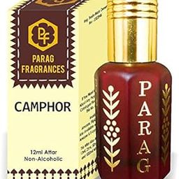 Parag Fragrances Camphor Attar 1 Tola / 12ml (Crystal Series) (Limited Time Launching Offer Pack) Natural Distiled Attar/Alcohol Free Attar/Long Lasting Attar-image-73