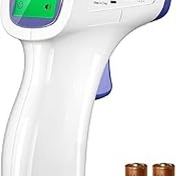 DR VAKU® Swadesi Non-Contact Infrared Digital Temperature Gun, Resolution Infrared Thermometer, Multi-Purpose, Wide Range, Non-Contact [With Free Battery] - White-16