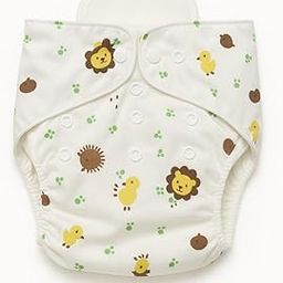 Zingle Leakage-Proof Advanced Cloth Diapers for Babies, High Absorbent Cotton 1 Reusable Diaper and 1 Insert Pad, Washable Cloth Diaper, 0-3 Years, (5-18kg), Freesize, Adjustable, Reduces Rash-image-65