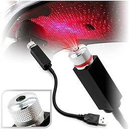 Home Supplies Nagar 1Pcs USB Roof Star Projector Lights with 3 Modes, USB Portable Adjustable Flexible Interior Car Night Lamp Decor with Romantic Galaxy Atmosphere fit Car, Ceiling, Bedroom, Party-picture-23