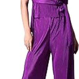 Casual Solid Wrinkle Co-ord Set for Women Stylish Western Co-Ord Set for Women | Co-ord Set for Summer | Top and Palazzo Set for Women-25