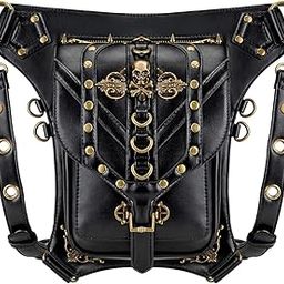 SAZ DEKOR Thigh Leg Hip Holster Purse Waist Drop Leg Thigh Bag for Backpacking Outdoor-image-42
