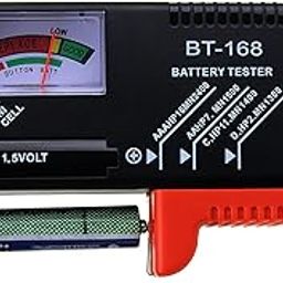 BAZPUR MART® New Indicator Universal Battery Cell Tester AA AAA C/D 9V Volt Button Checker'$-picture-0