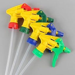 Nozzle Trigger Bottle Garden Spray High Pressure Garden Pump Water Spray Bottle Nozzle Hand Spray Head Bottle (Pack of 04)-image-33