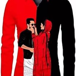 Men's Polycotton Regular Fit Elegant Printed Unstitched Shirt Fabric 2.25 Meters with Elegant Design For Casual Outings, Parties, Festivals (Red)-image-105
