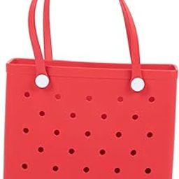 Meadawgs®Beach Tote Bag Breathable Beach Handbag Organizer for Swimming Beach Outdoor Red|Clothing, Shoes & Accessories | Womens Handbags & Bags|1 Beach Hole-image-89