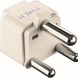 King Shine USA to India Adapter - Universal Plug Converter (Type D) for Cell Phones, Laptops & More (110-240V to 230V)-55