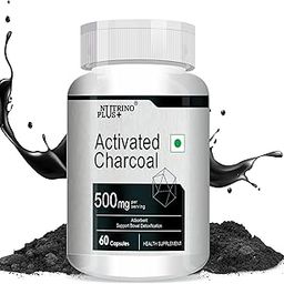 Activated Charcoal Capsules supports Bowel Detoxification - 500Mg - 60 Capsules, 60 grams-image-48