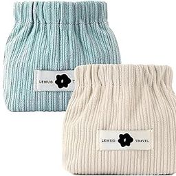 2 Pack Mini Cosmetic Bags for Women,Small Cosmetic Bag for Purse, Mini Makeup Bag Waterproof Pouch for Women, Coin Purse Self-Closing Small Travel Kit Lipstick Cosmetic Storage Bag-image-30