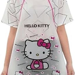 SHAKTISM Apron for Kitchen use Cartoon Cute Bear Stripe Printed Kitchen Cooking Baking Apron Waterproof Kitchen Apron (Multicolor)-17