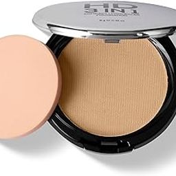 RENEE Pro HD 3-IN-1 Compact - Ivorie, Compact Powder, Concealer & Foundation, SPF 20, Matte Finish, High Coverage, Ultralight & Silky Smooth Finish For All Skin With Vitamin E, C & Aloe Vera (Beige)-image-3