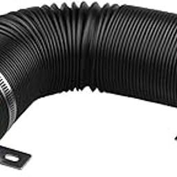 AUTO MT Turbine Intake Guide 76MM 3inch Adjustable Flexible Hose Car Cold Air Turbo Inlet Universal Pipe (RED-FLEXIBLE)-image-25