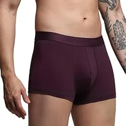 jack & jones Men's Cotton Blend Classic Regular Solid Trunks-picture-12