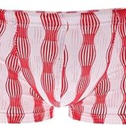 Low Waist Men's Flat Pants Boxer Underwear Mesh Underpants 30 Red | Clothing Shoes & Accessories | Mens Clothing | Underwear | 1 x Men's Underwear-image-72