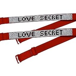 Women Spandex Glittery Rhinestone Studded Bra Straps for Women,Pack of 1 Pair-image-93