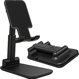 KALIAT FlexiGrip Foldable Phone & Tablet Stand – Multi-Angle Aluminium Holder for Desk, Bed & Table – Portable, Universal for iPhone/Android up to 10.5″ – Compact, Hands-Free Watching-image-82