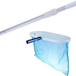 LICHTS® Swimming Pool Spa Cleaning Leaf Skimmer Deep Nets Aluminum Telescopic Pole|Home & Garden | Yard, Garden & Outdoor Living | Pools & Spas | Pool Cleaning Tools-image-42