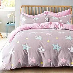 ELSTONE HOME Engage Double Luxurious AC Comforter and Queen Size Bedsheets with 2 Pillow Covers -Combo Set of 4 Pieces-image-1